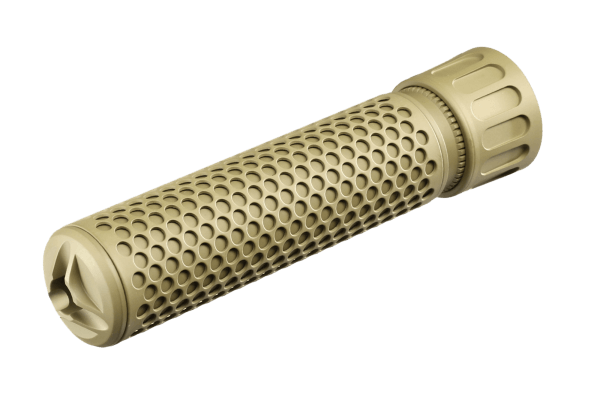 Madbull Knights Armament QDC Suppressor CCW, Tan