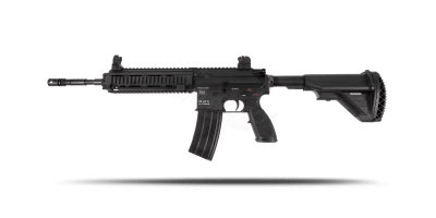 VFC Heckler & Koch HK416D, GBB, Black | Gas / CO2 | Sturmgewehre /  Maschinenpistolen | Softairwaffen | Shop | B.A.D. Agency Airsoft GmbH