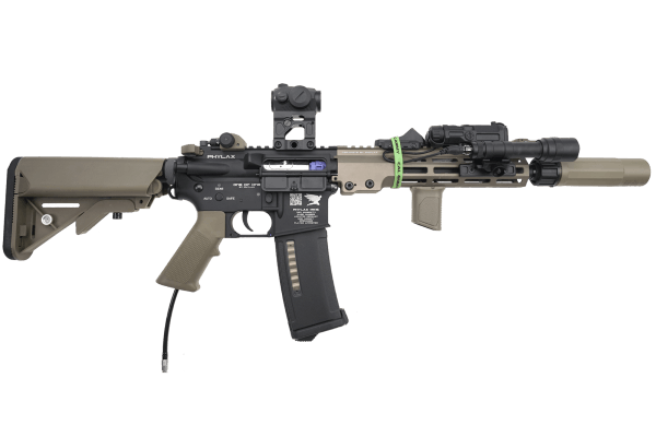 OneOfOne Phylax MK16 HPA Cerakote Wolverine Inferno Spartan Edition