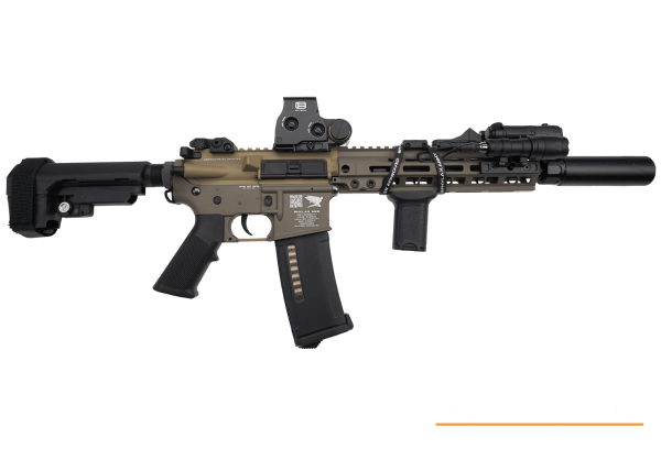 OneOfOne Phylax MK8 O.E. (S)AEG with GateTitan II, Cerakote Glock FDE x RAL8000