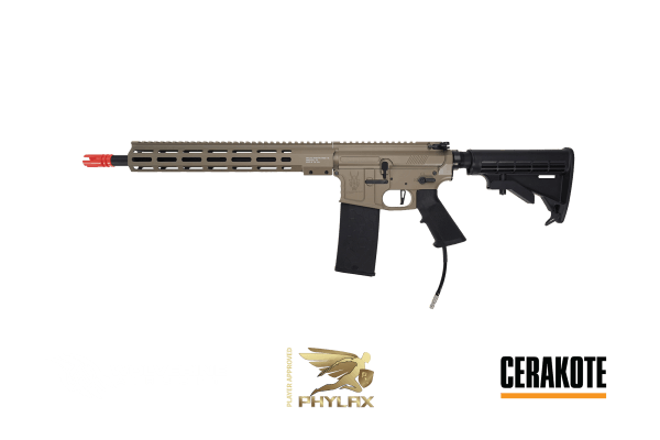 Phylax X Wolverine MTW Billet Standard 14,5&quot;, HPA, Cerakote Coyote Tan