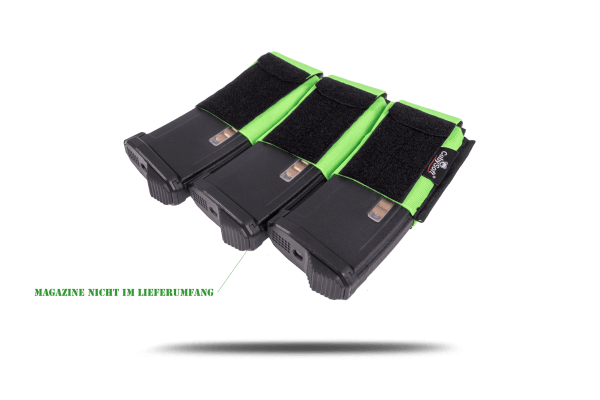 CubySoftÆ THUNDER MAG POUCH | AR x3 | FLUOR GREEN