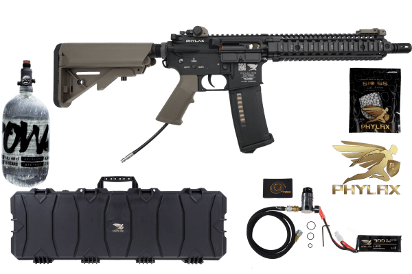 Big Set Phylax Advanced HPA MK18 DualTone, Wolverine Inferno Spartan Edition