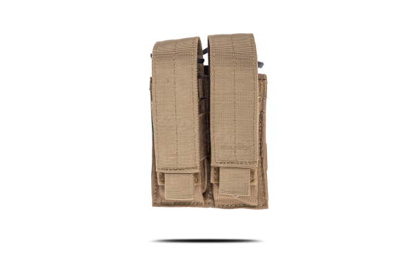 Condor Double Pistol Mag Pouch, Coyote Brown