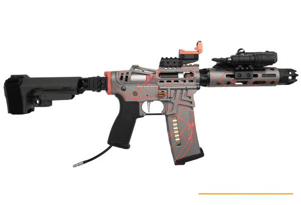 OneOfOne Phylax Wolverine Inferno Spartan Edition, Cerakote Gun Metal Grey x HI-VIS Orange