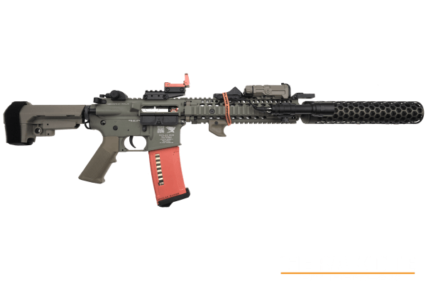 OneOfOne Phylax MK18 O.E. (S)AEG with GateTitan II, Cerakote Hazel Green