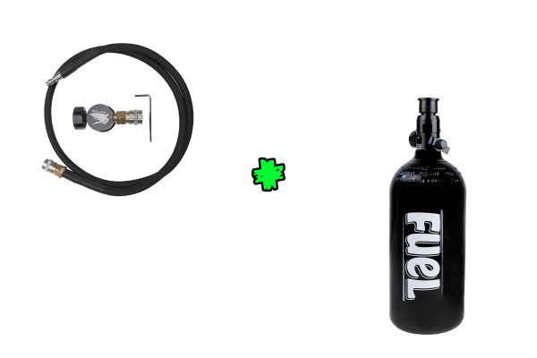 HPA Kit - Phylax Pocket Reg inkl. Super Flex Line + 0,8L HPA Flasche
