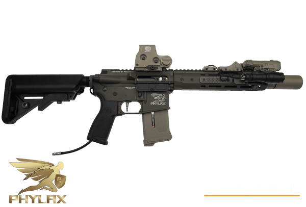 Phylax One of One Cerakote Patriot Brown, Wolverine Inferno Spartan