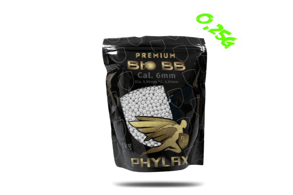 Phylax 0,25g Bio BBs (1kg), 4000Rds.