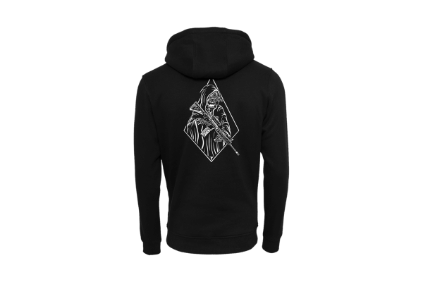 Grim Reaper Hoodie, Black, Tactical Forward