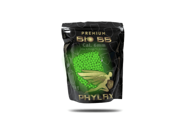 Phylax 0,25g Bio Tracer BBs (1kg) 4000Rds. Green
