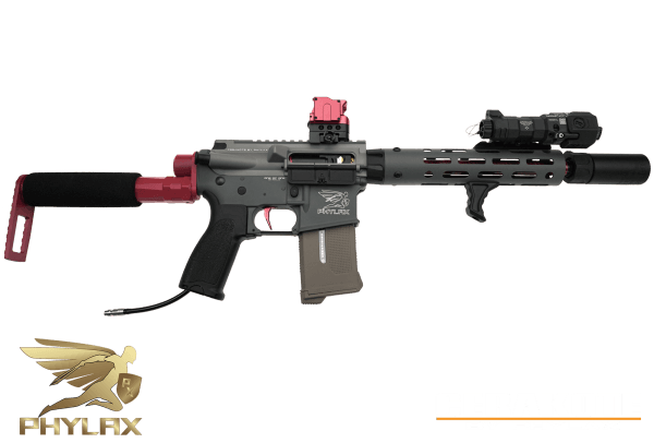 Phylax Advanced UltraLight Inferno Spartan Edition, Cerakote Bull Shark Grey x SIG Dark Grey