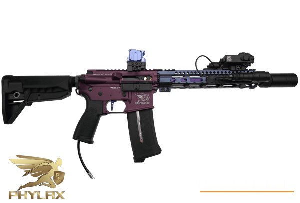 Phylax Advanced UltraLight Inferno Spartan Edition, Cerakote Black Cherry x Gun Candy